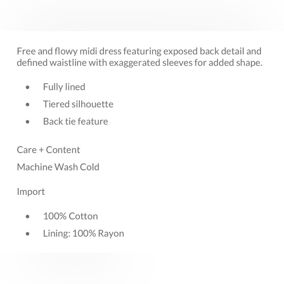 NWT Free People Ibizi Sun Dress Midi Size L - Picture 5 of 6